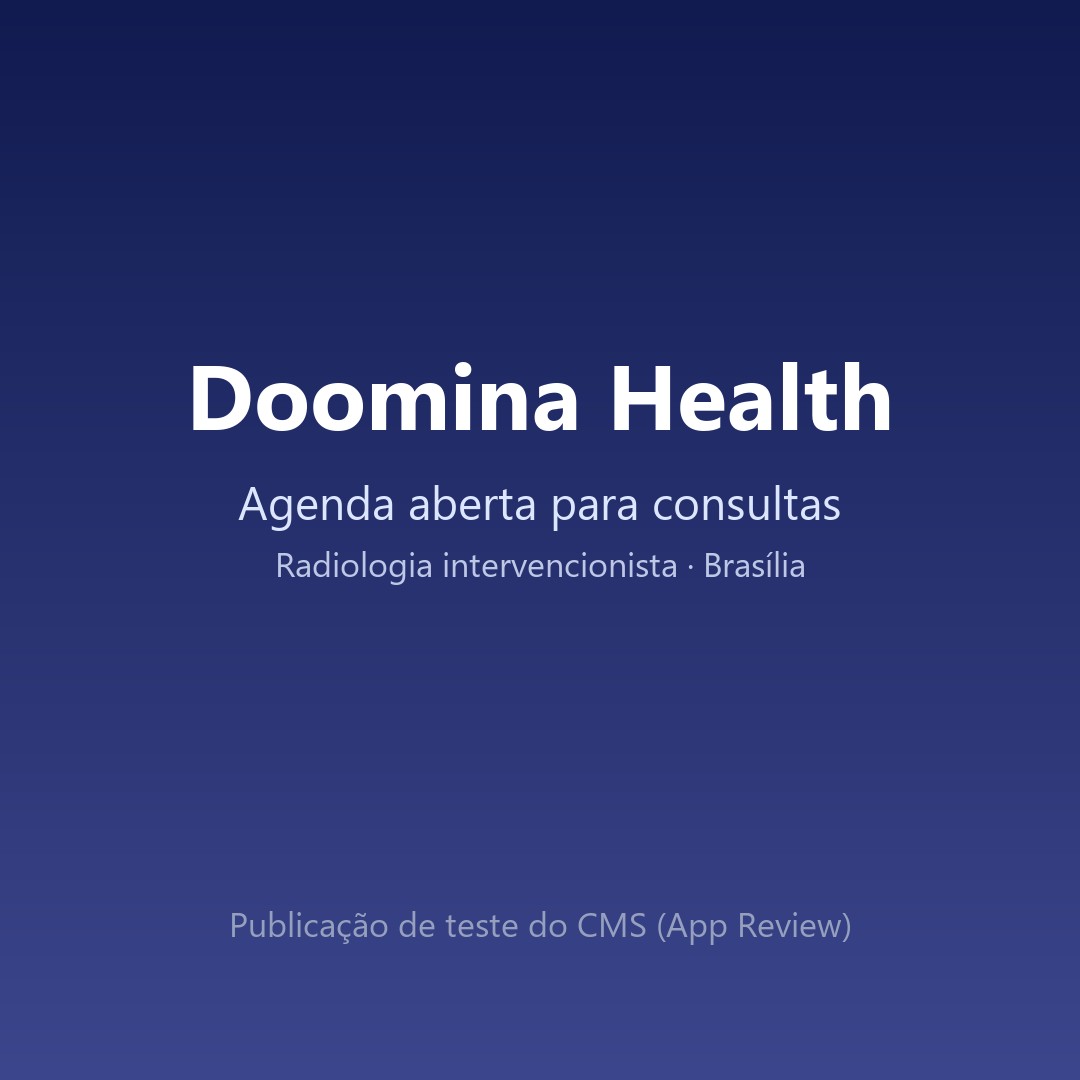 App Review demo — agenda aberta